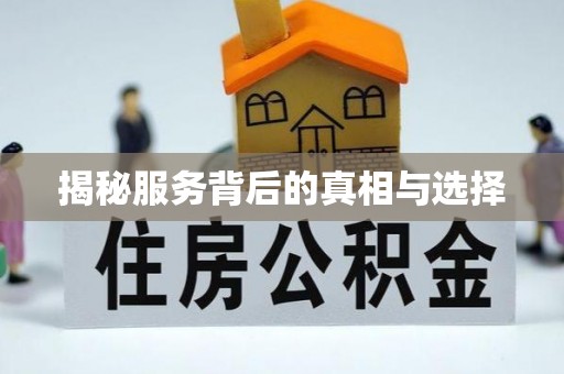 贵德揭秘服务背后的真相与选择