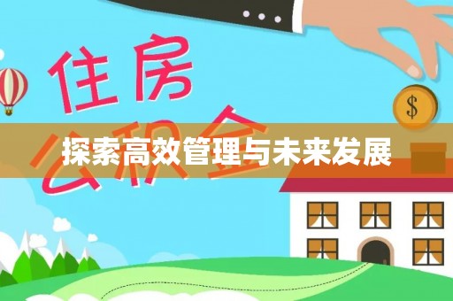 贵德探索高效管理与未来发展
