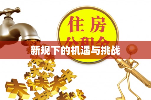 贵德新规下的机遇与挑战