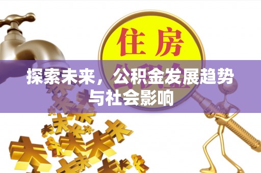 贵德探索未来，公积金发展趋势与社会影响