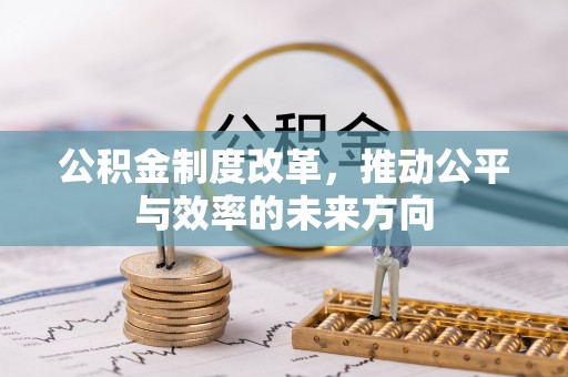 贵德公积金制度改革，推动公平与效率的未来方向