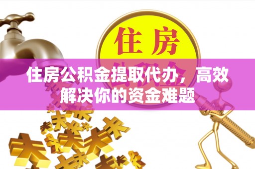 贵德住房公积金提取代办，高效解决你的资金难题