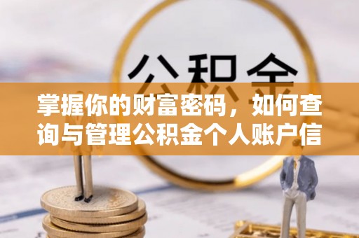 贵德掌握你的财富密码，如何查询与管理公积金个人账户信息
