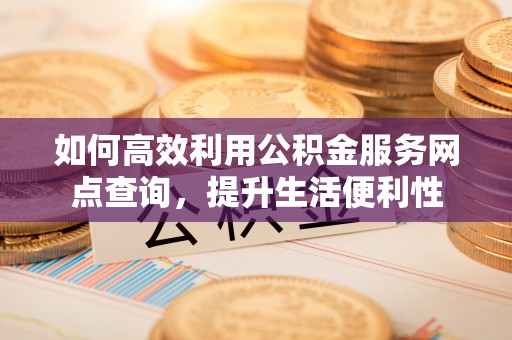贵德如何高效利用公积金服务网点查询，提升生活便利性