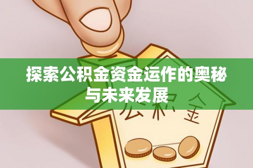 贵德探索公积金资金运作的奥秘与未来发展