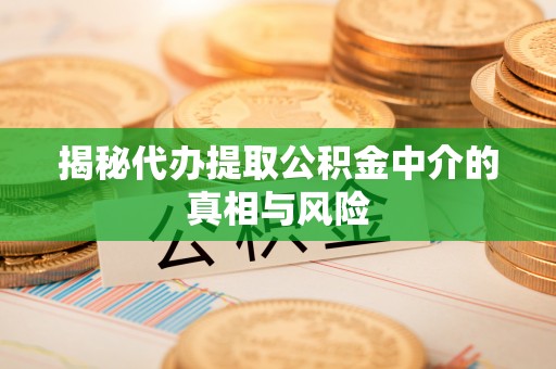 贵德揭秘代办提取公积金中介的真相与风险