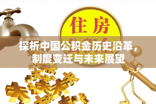 贵德探析中国公积金历史沿革，制度变迁与未来展望