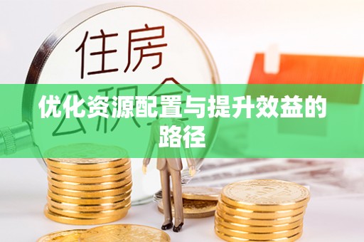 贵德优化资源配置与提升效益的路径
